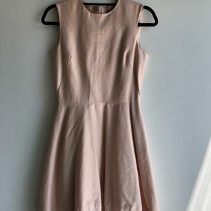 COS pastel pink dress w/ pockets